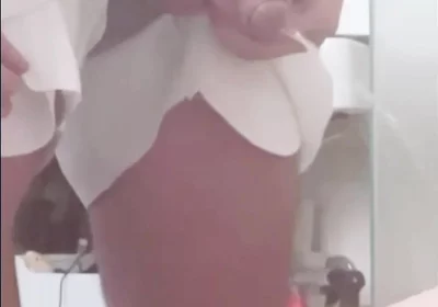 Straight Curious Boy Gets Pissed on by His Uncut Twink Roommate