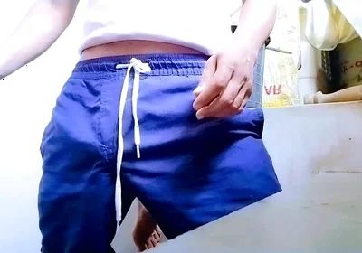 College Boy When Alone in Room Rainy Season Masturbation