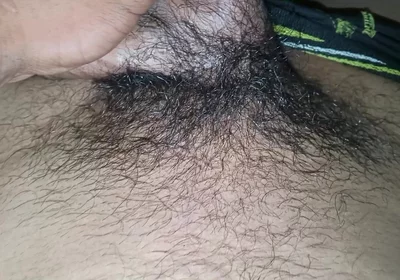 Playing with Me Cock Outdoors