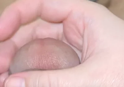 Guy on the Bed Really Wants to Cum