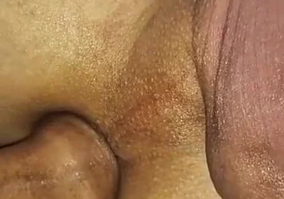 A Virgin Ass Covered in Cum From a Huge Cock After a Hot Fuck!