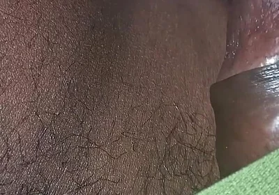 Up Close & Personal Huge Balls Massive Black Uncut Dick