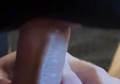 A Friend Jerks off and Sucks My Little Foreskin Cock Until I Cum