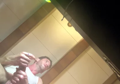 Clear View up at My Two Handed Jerk Motion