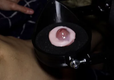 Very Hard Masturbates Big Cock Car for Auto Fucking