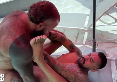 Horny Adult Clip Homosexual Rimjob Best Only For You With Boomer Banks And Baby Bear