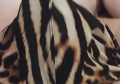 Hot Man Jerks off His Big Cock in Sexy Briefs with Ocelot Print, He Is Pulls It Out Dick and Ejaculates Thick Sperm