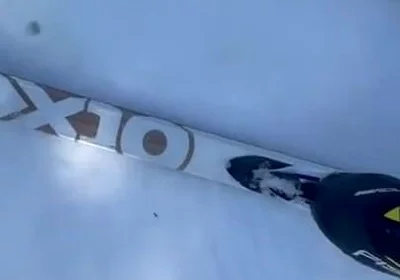 Pissing During a Nordic Ski Session