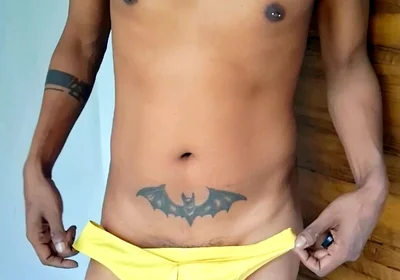 Yellow Thong Size Tease Desi Solo.