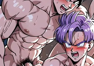 Hunk Man Fuck on Bed Hard Cum