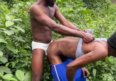Fucking Wth My New Guy in Bush