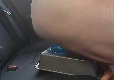Riding My 10.5 Inch Blue Dick