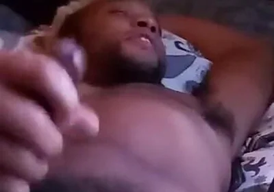 Kenniejai Jerks off for the Neighbor Huge Cumshot
