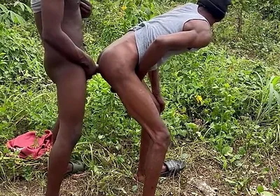 Getting Ready for Raw Gay Fuckfest with Sexyboy and Stepdaddy Outdoor Sex