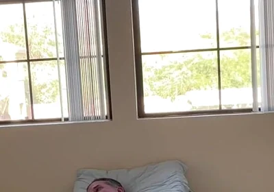 Watching Him Drift Between Shirts and Shorts