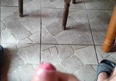 Male Masturbating Home Alone