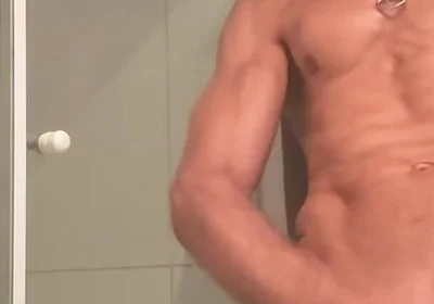At Home Inside Toilet Asshole Dick Hole