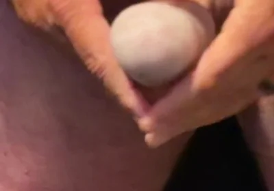 Precum and Edging Eating Premature Ejaculation Cum