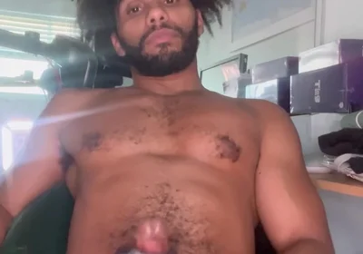 Office Stroke: Man in Suit Masturbation