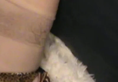 Covering Big Tits with Cum