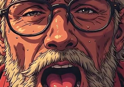 Erotic Orgasm Face Art