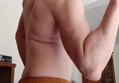 Handsome Stepdaddy Shows off Body, Cock, Ass