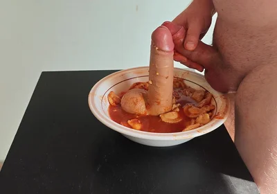 I Piss in My Dinner and I End up Cumming