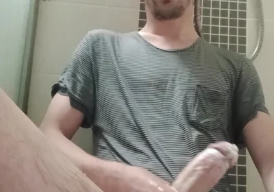 Handjob in the Shower