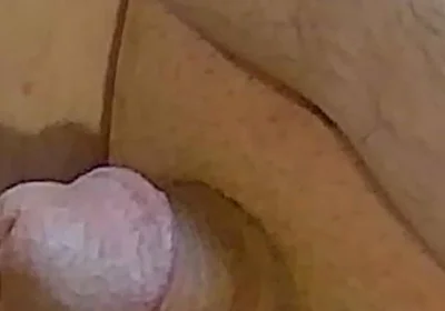 Mature Shaved Cock Jerking and Cumming