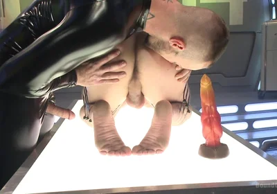 Fucked: a Twisted Alien Experiments on Lance Hart's Ass