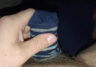 Sock Filled with Cum