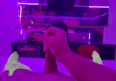 Jerking and Shooting a Nice Load