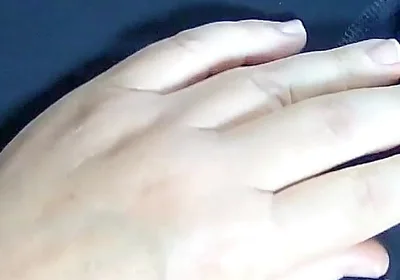 Another View of My Jerking My Smooth Cock