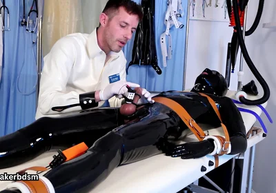 Testing the Gimp in the Rubber Clinic Pt 2