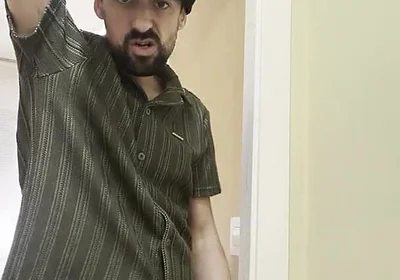 Hot Stepdaddy Jerking off Finishes with Thick Cumshot