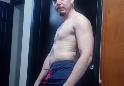 Handsome Stud Flexing and Stripping