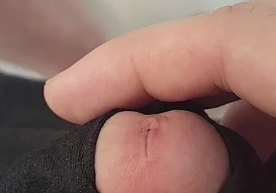 Up Close Cock Pee Hole Squirting Piss, Soaking Boxers, and Cumming