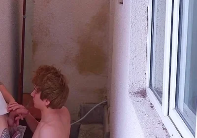My Friend Came Over for Coffee Then Sucked My Big Cock and Got His Juicy Ass Fucked