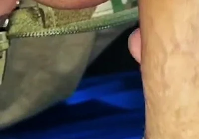 I Seduced a Military Man to Suck My Dick, We Hid in the Forest and Fed Each Other Sperm.