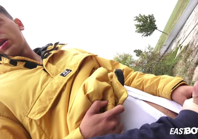 Big Dick Handjob in the Car with Finn Harper