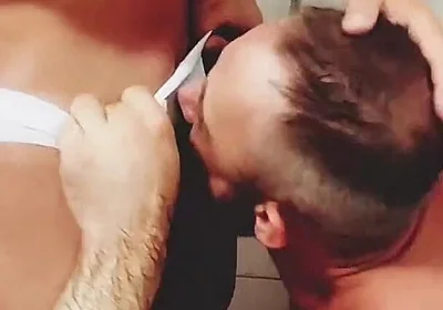 White Speedo Bareback Fun in the Locker Room Showers