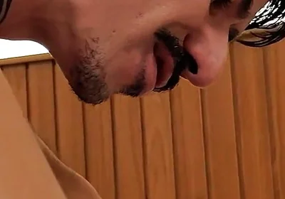 His Thick Cum Fell on Me and I Put It in My Mouth Because He Made Me Enjoy His Fat and Hairy Cock Deep Inside Me