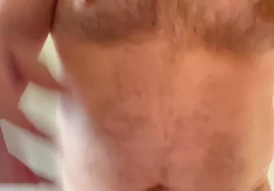 That Is One Sexy Hairy Chested Man with a Big Fat Cock