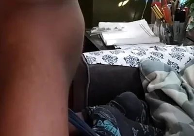 Kennie Jai Gets Sucked and Cums All Over Bears Face!
