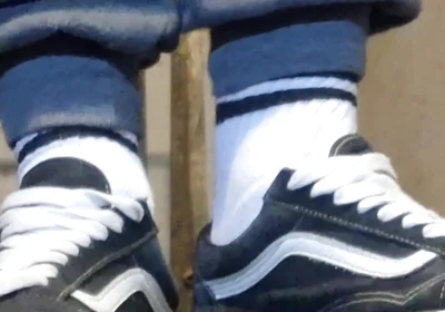 My Vans Skate Shoes and White Socks a Compilation of Videos Where I Play with Them.