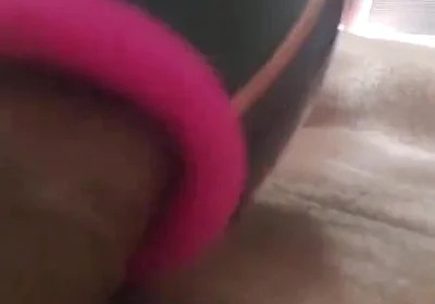 Stroking My Brown Cock with My Oral Sex Toy Until I Cum