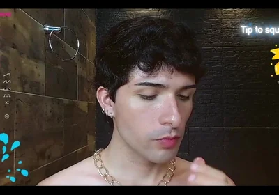 Glutton Eating While Having Sex and Masturbating Naked on Camera