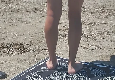 I Love Being on the Beach in Thong and Being Seen