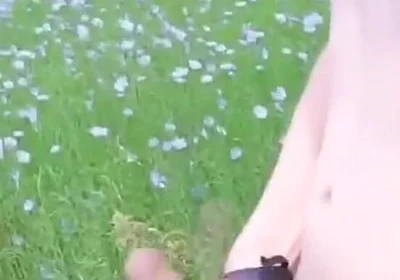 I Was Running Outside, and I Was Thinking It's Time to Cum