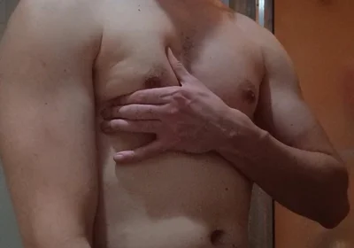 Handsome Sexy Man Flexing Muscles, Wait 4 Large Dick by the End